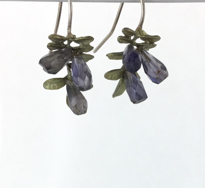 Wisteria Iolite Earrings