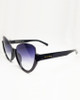 Cat-eye Shape Black Shade Sunglasses - Hiffey