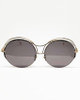 Round Black Shade Sunglasses at Hiffey .pk