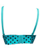 Padded Wired Fancy Bra Sea Green