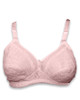 Newy Women Wire Free Non Padded Bra - Pink