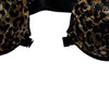 Front Open Push Up Wired Padded Bra and Panty Set Leopard Printed at Hiffey .pk