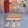 Girls Stylish Leather Clutches Golden Camel Brown Color. - Hiffey