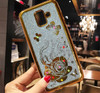 Samsung A6 - Premium Quality Glitter Mobile Cover - Golden at Hiffey .pk