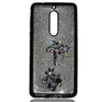 Nokia 5 - Premium Quality Glitter Mobile Cover - Black
