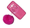 Samsung Galaxy Grand Prime G530 - Fancy Big Eyes with Hanging Ball - Pink - Hiffey