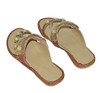 Fancy Pearls With Fur Chappal For Ladies - Hiffey