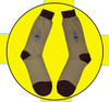 Fire Stone Men Cotton Socks - Camel Brown - Hiffey