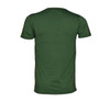 Slim Fit Jeans Printed O Neck T-Shirt For Men - Dark Green - Hiffey
