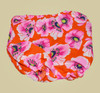 Flower Printed With Mini Bibs Frock For Girl - Multi Color - Hiffey