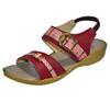 Medium Heel Comfortable Sandal For Ladies - Maroon at Hiffey .pk