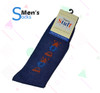 Super Stuff Navy Blue Socks for Men at Hiffey .pk