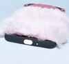 Fluffy Hairy Bear Face Mobile Back Covers For Samsung Galaxy - Pink at Hiffey .pk