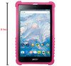 Smiley Faces 8 Inch Tablet Back Cover - Pink at Hiffey .pk