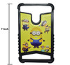 Minions Cartoon Character 7 Inch Tablet Back Cover - Black - Hiffey