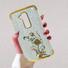 LG G2 Sparkle Glitter Printed Mobile Back Cover - Golden at Hiffey .pk