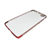 Huawei P8 Lite Shiny Textured Mobile Back Cover - Maroon - Hiffey