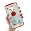 Motorola G6 Textured Mobile Back Cover - Red at Hiffey .pk