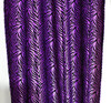 Velvet Stripes Wall Curtain Pair Of 2 - Purple - Hiffey