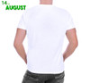 Enjoy The Freedom Printed T-Shirt For Men's - Green & White - Hiffey