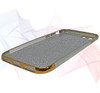 Apple Iphone 7 Beads Flower Textured Glitter Mobile Back Cover - Golden - Hiffey