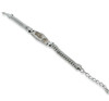 Stainless Steel Wish Bracelet For Men - Silver - Hiffey