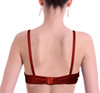 Soft Cotton Light Weight Non Padded Bra - Maroon - Hiffey