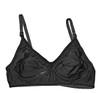 Soft Cotton Light Weight Non Padded Bra - Black