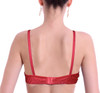 Soft Cotton Light Weight Non Padded Bra - Dark Pink - Hiffey