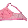 Floral Soft Cotton Light Weight Non Padded Bra - Pink - Hiffey