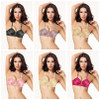 Lace With Middle Flower Padded Wired Bra for Ladies at Hiffey .pk