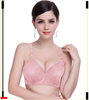 Lace With Middle Flower Padded Bra for Ladies - Hiffey