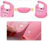 High Quality Silicone Waterproof Baby Bibs with Bowl For Babies And Infants (Random Color) - Hiffey
