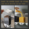 Piece Wall Mounted Food Storage Container Dispenser