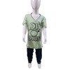 Green & Blue T-Shirt & Trouser for Kids at Hiffey .pk