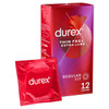 Durex Thin Feel Extra Lube Condoms, Regular Fit, 12s at Hiffey .pk