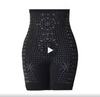 Women's Polyester Fashion Hip Lift High Waist Body Shaper Shorts Postpartum Belly Pants