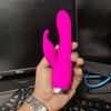 L'EROINA Soft Silicone Pink Vibrator with Clitoral Stimulator – Buy Online in Pakistan at Hiffey.com