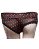 Black Fancy Net with Red Dots Panty at Hiffey .pk