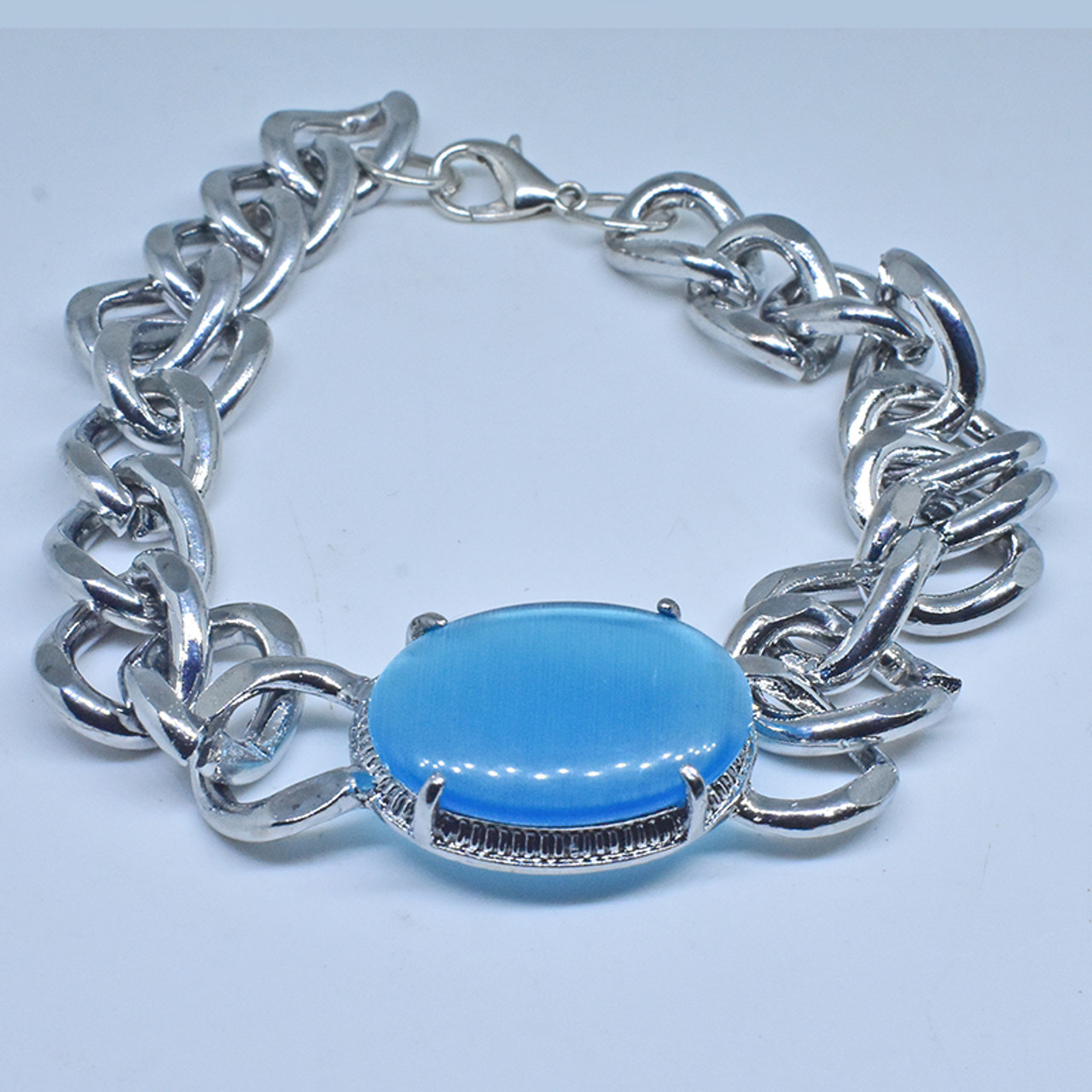 Firoza 925 Silver Bracelet , Turquoise, Salman Khan at Rs 4500/piece | खरे  चांदी का कंगन in Jaipur | ID: 2852583830433