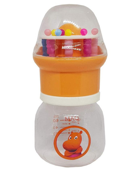 MAQ Baby Feeding Bottle 2 oz - Orange at Hiffey .pk