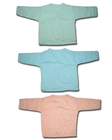 Babies Full Sleeves Inner Vests - Pack of 3 - Hiffey