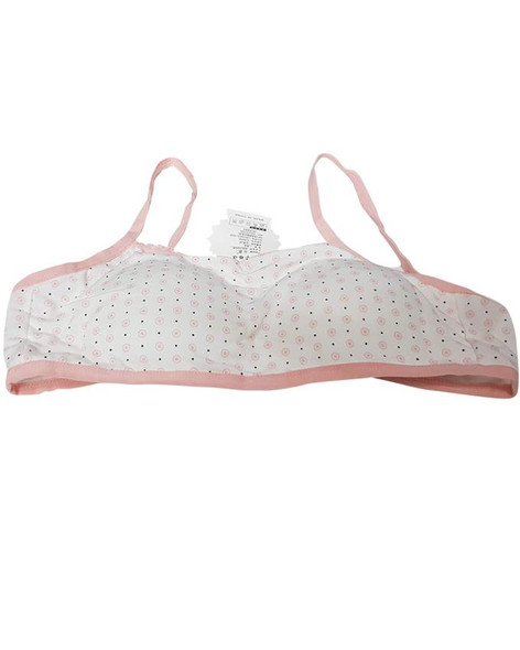 Aire Bra Dotted Padded - Peach