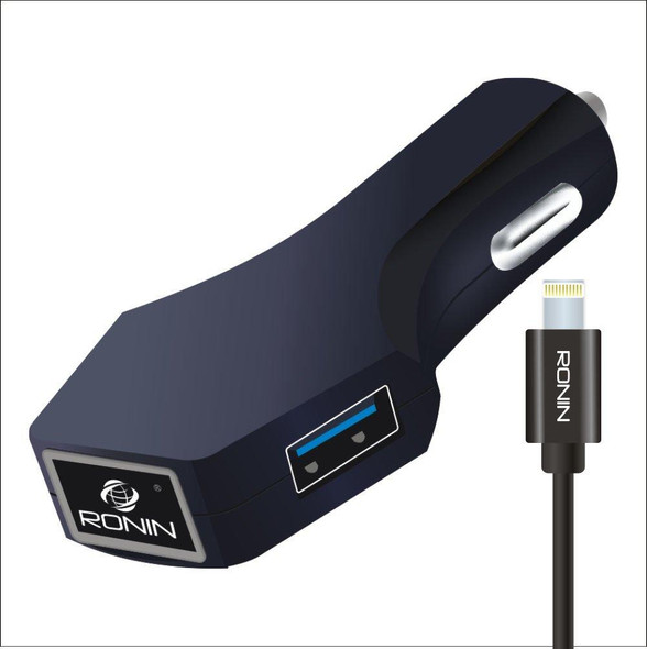 Dual USB Car Charger Auto ID 3.4A - R-555 at Hiffey .pk