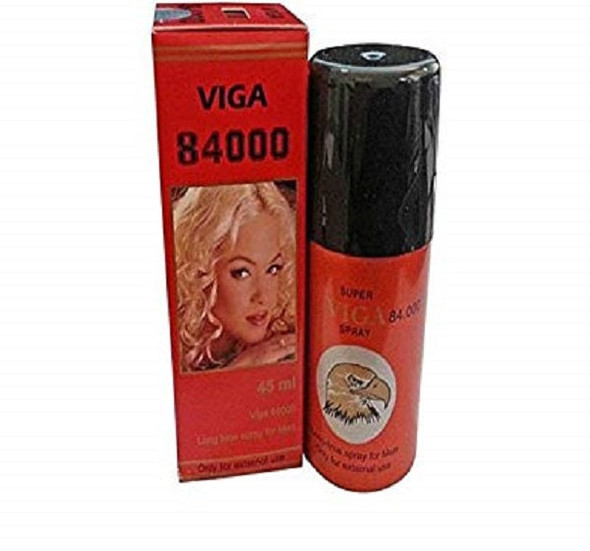 VIGA 84000 Long Time Spray for Men - 45 ml at Hiffey .pk
