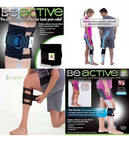 Be Active Knee Brace - Black at Hiffey .pk