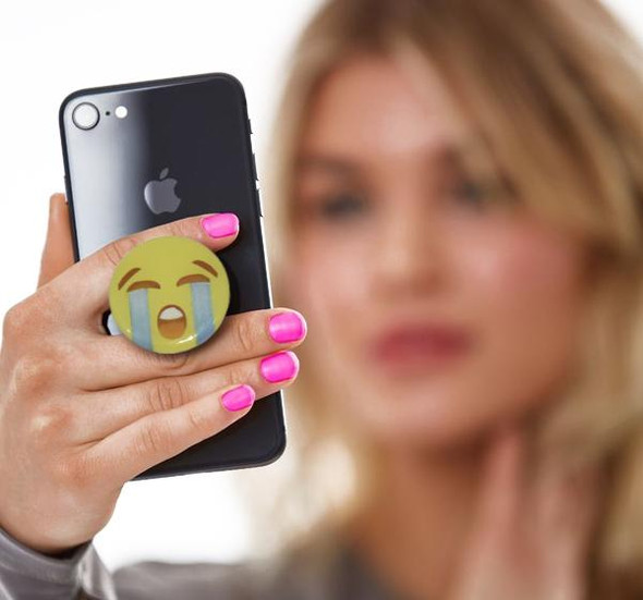 Pop Socket - Sad Face Emoji at Hiffey .pk