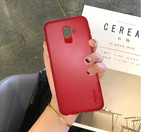 Samsung J6 Plus - High Quality Mobile Back Cover - Red at Hiffey .pk