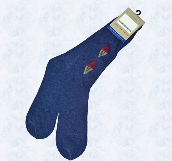 Super Stuff Men's Cotton Socks - Navy Blue