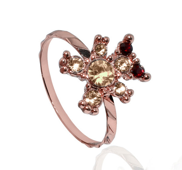 Bear Design Ring For Girls - Golden at Hiffey .pk